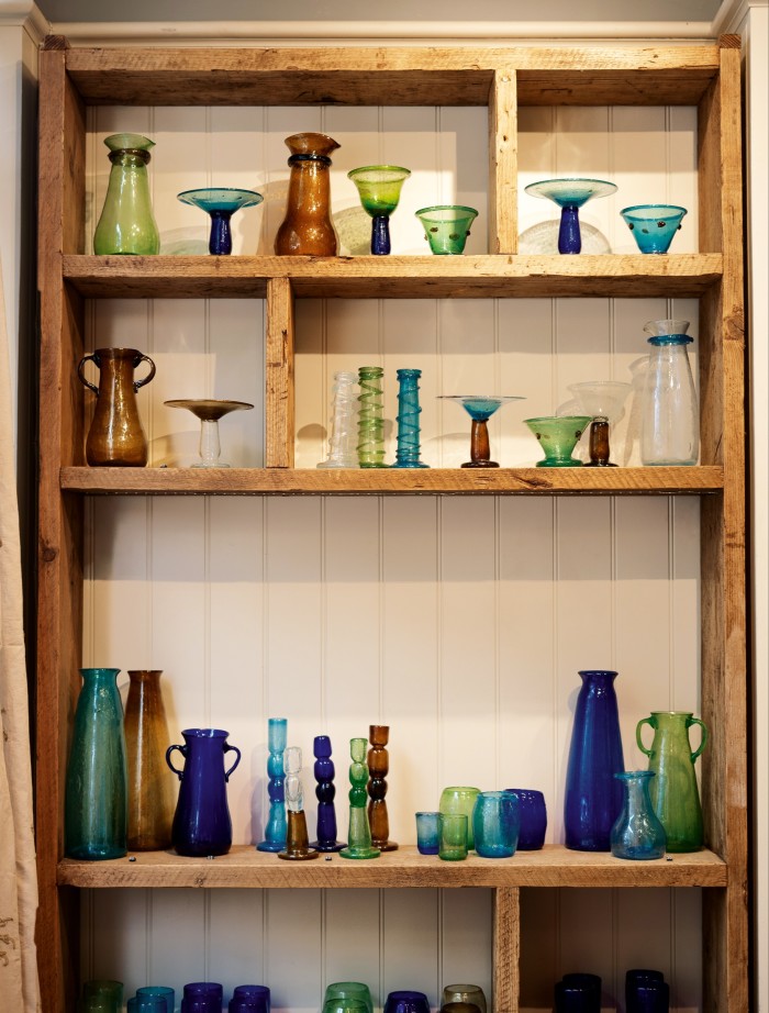 Handblown glassware from Herat