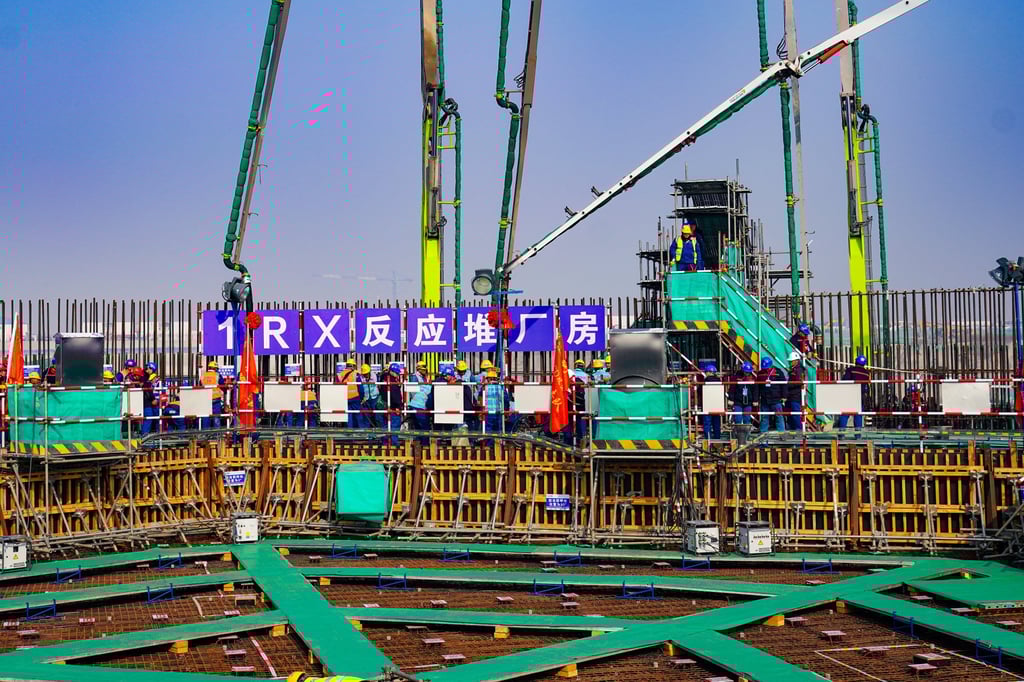 The Lianyungang site is one of China’s seven major petrochemical industrial bases under development. Photo: Xinhua