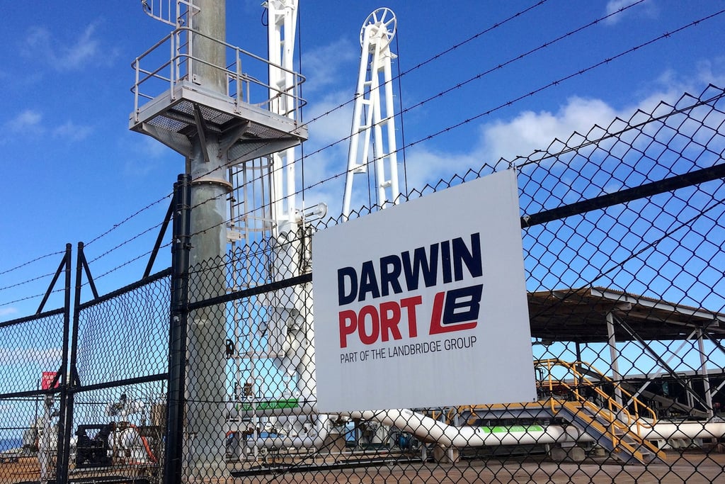 The lease of Darwin Port to Landbridge Group, a Chinese company, has been a point of contention in otherwise improving relations between China and Australia. Photo: Reuters