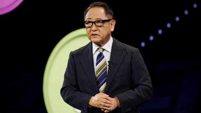 Akio Toyoda, chair of Toyota Motor