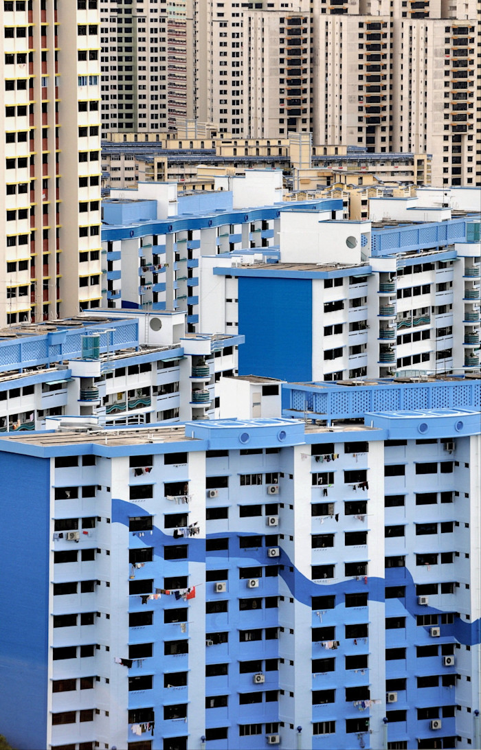 A view of Singapore’s public housing on September 4, 2008