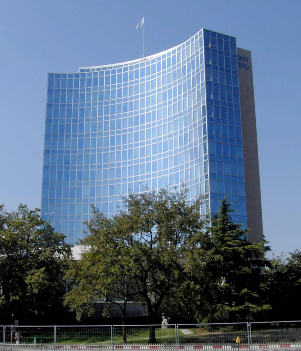 Headquarters of the World Intellectual Property Organisation in Geneva.