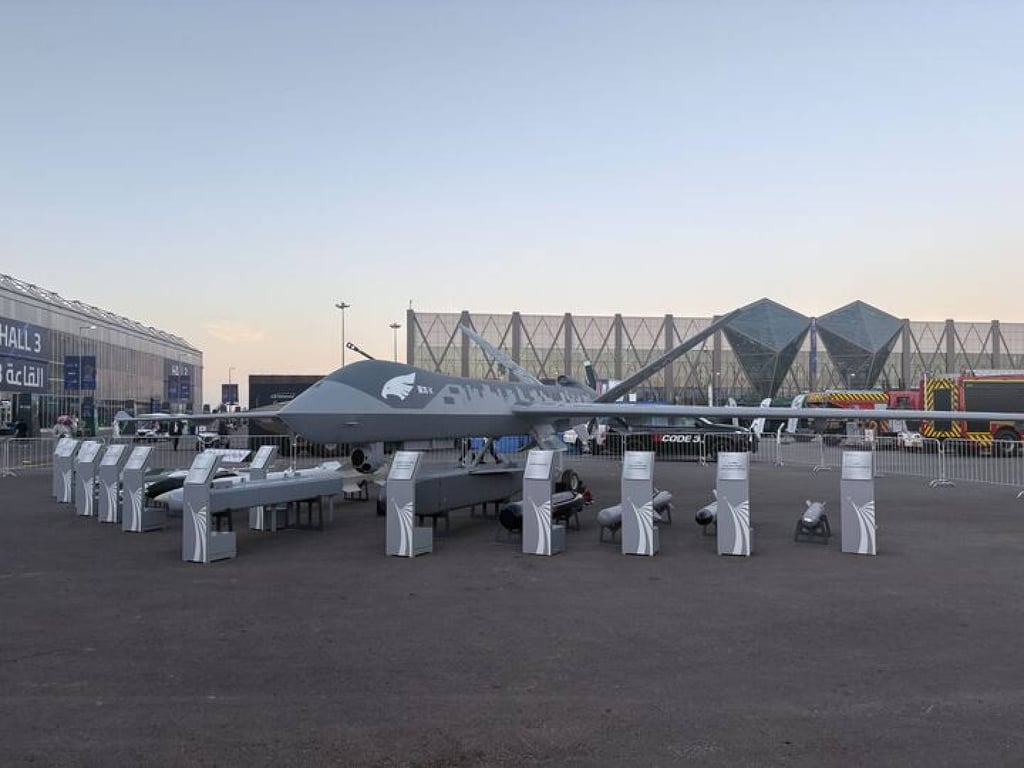 The Wing Loong‑X is said to be the world’s first UAV designed for anti‑submarine warfare. Photo: Amber Wang