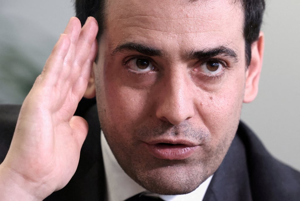 European industry chief Stephane Sejourne was sent on a mission to mould the US Project Vault stockpiling scheme. Photo: Reuters