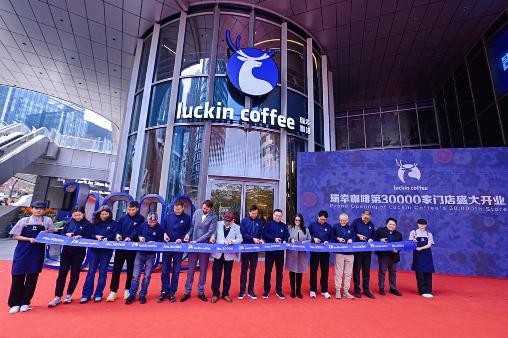 The new outlet marks the brand’s first flagship store themed around global coffee origins, reflected in its design and exclusive premium menu, according to the company. Photo: Handout