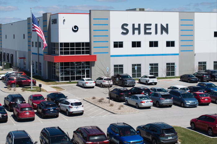 A Shein distribution centre in Indiana. US President Donald Trump cancelled de minimis exemptions from customs duties for Chinese goods early in his second term, calling the exemptions ‘a big scam going on against our country’