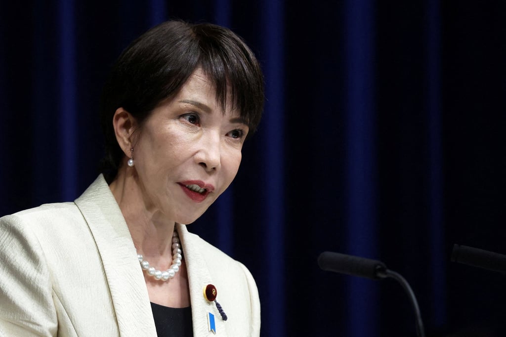 Remarks about Taiwan by Sanae Takaichi, Japan’s prime minister, in November sparked months of tensions between Beijing and Tokyo. Photo: Reuters