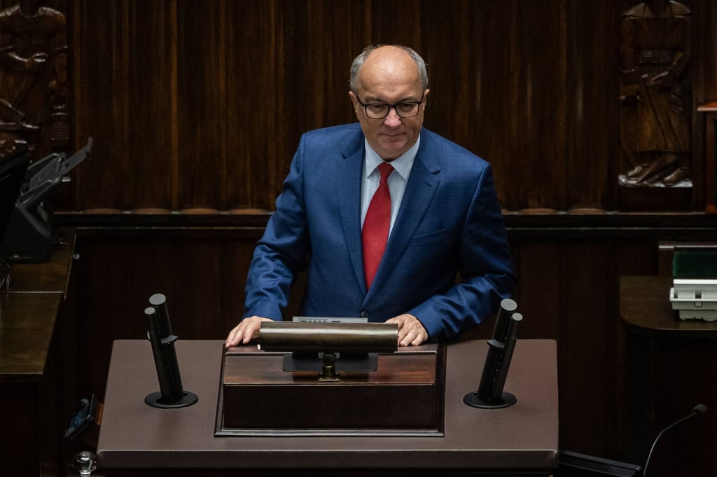 Poland’s parliamentary speaker Wlodzimierz Czarzasty. Photo: AFP