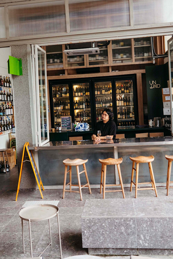 Chang at Unwined, a Kuala Lumpur natural-wine bar