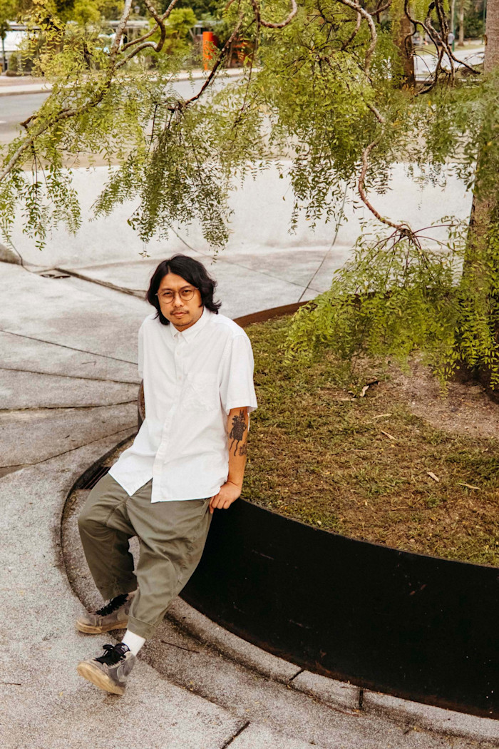 Chang in the Perdana Botanical Garden