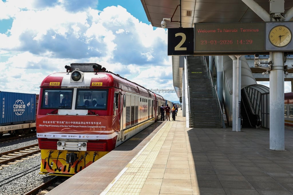 The first phase of the Standard Gauge Railway project was heavily financed by loans from the Export-Import Bank of China. Kenya has pivoted to a new domestic and public-private funding model to extend the line further. Photo: EPA The first phase of the Standard Gauge Railway project was heavily financed by loans from the Export-Import Bank of China. Kenya has pivoted to a new domestic and public-private funding model to extend the line further. Photo: EPA