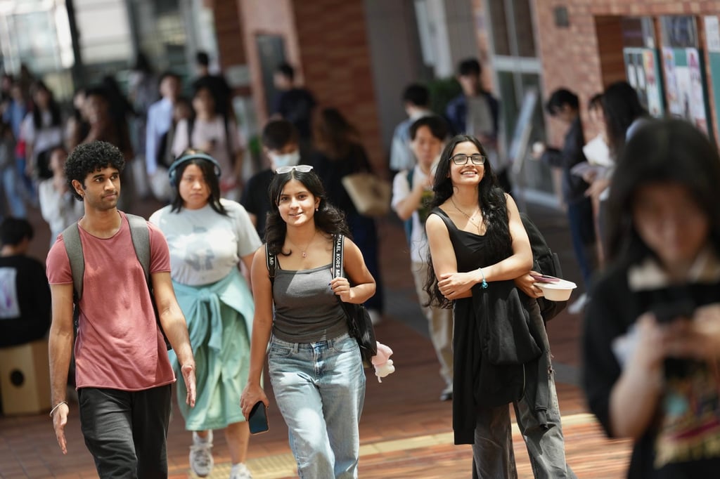 Non-local students account for more than 27 per cent of student numbers in the 2025-26 academic year, up from around 23 per cent a year earlier. Photo: Karma Lo Non-local students account for more than 27 per cent of student numbers in the 2025-26 academic year, up from around 23 per cent a year earlier. Photo: Karma Lo