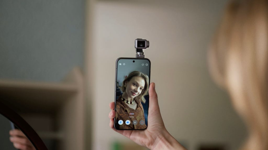 The camera arm and multimodal AI capabilities allow the robot phone to make all-angle video calls, according to Honor. Photo: Handout