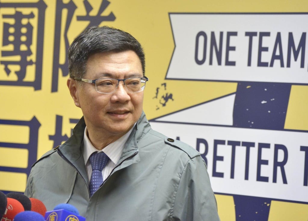 Cho Jung-tai’s trip to Japan was the first by a sitting Taiwanese premier since Tokyo ended official ties with Taipei in 1972. Photo: Kyodo Cho Jung-tai’s trip to Japan was the first by a sitting Taiwanese premier since Tokyo ended official ties with Taipei in 1972. Photo: Kyodo