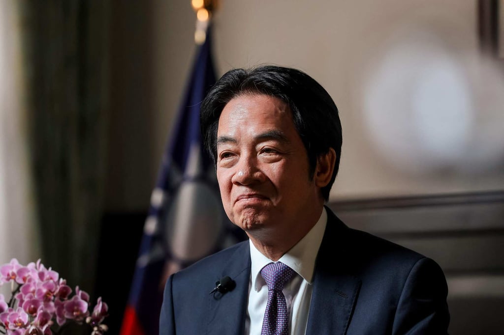 Taiwanese leader William Lai says engagement with Beijing carries risks. Photo: AFP Taiwanese leader William Lai says engagement with Beijing carries risks. Photo: AFP