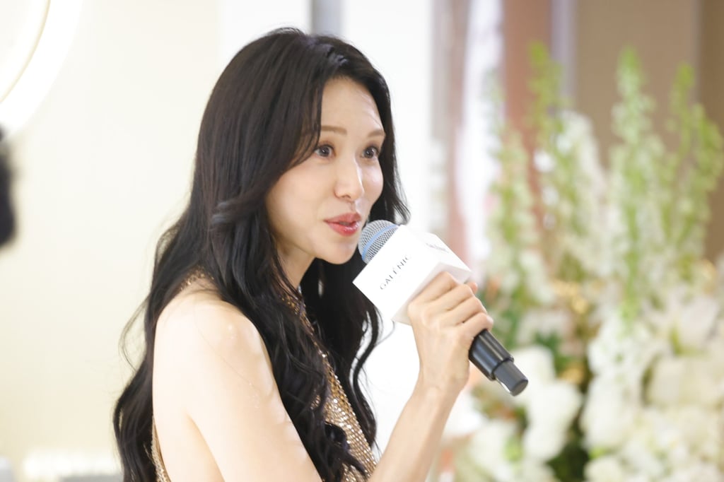 Taiwanese actress and model Lin Chi-ling at an event for the premium French skincare brand Galenic, in Shenzhen in January. Photo: VCG via Getty Images Taiwanese actress and model Lin Chi-ling at an event for the premium French skincare brand Galenic, in Shenzhen in January. Photo: VCG via Getty Images