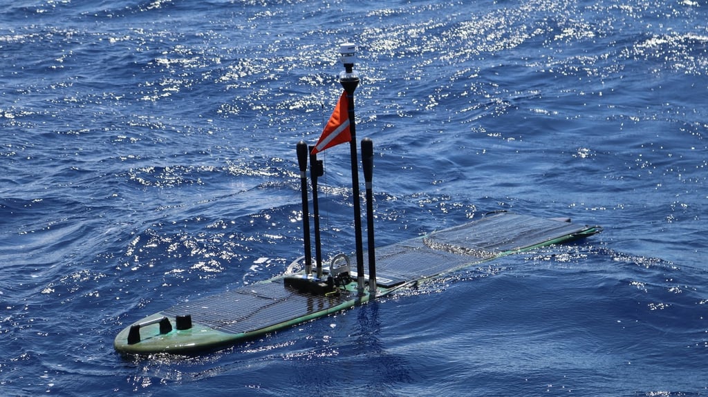 The Wave Glider, which can operate continuously for 12 months, has been integrated into US naval surveillance operations. Photo: Liquid Robotics The Wave Glider, which can operate continuously for 12 months, has been integrated into US naval surveillance operations. Photo: Liquid Robotics