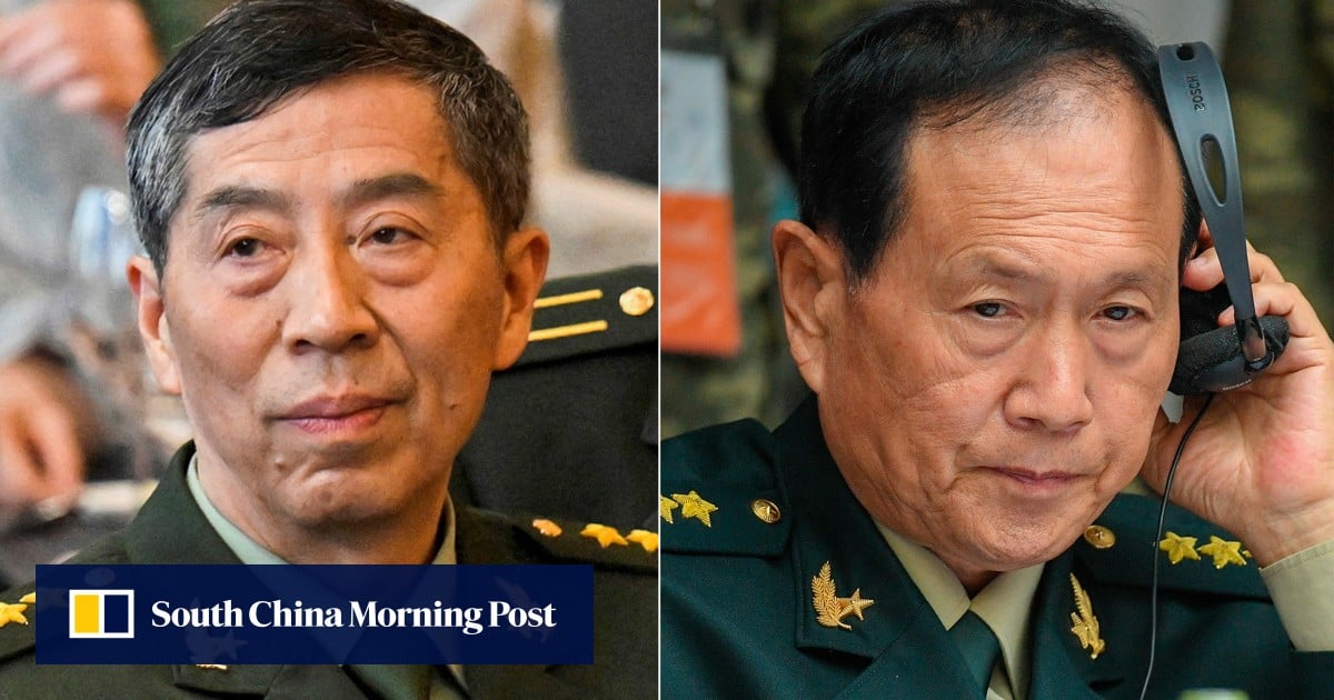 Fate of China’s ex-defence heads shows party won’t allow disloyalty ...