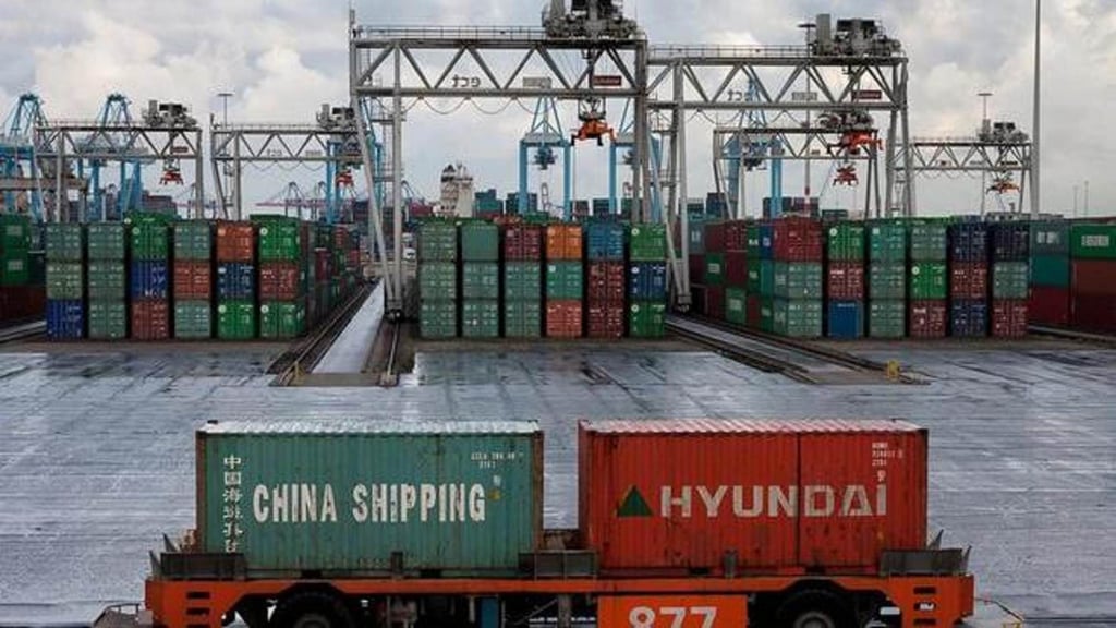 Shipping containers at a European port, as Brussels weighs new measures to address its trade imbalance with China. Photo: Handout Shipping containers at a European port, as Brussels weighs new measures to address its trade imbalance with China. Photo: Handout
