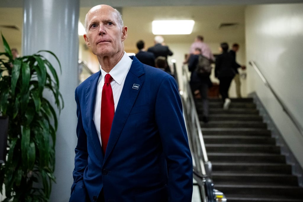 US Senator Rick Scott said China could block exports of critical drug ingredients if tensions worsened. Photo: EPA US Senator Rick Scott said China could block exports of critical drug ingredients if tensions worsened. Photo: EPA