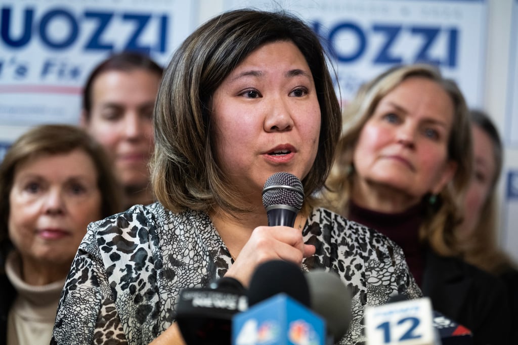 Congresswoman Grace Meng of New York is among the US lawmakers to criticise comments by guests on the Timcast IRL podcast. Photo: Tom Williams/CQ-Roll Call, Inc via Getty Images Congresswoman Grace Meng of New York is among the US lawmakers to criticise comments by guests on the Timcast IRL podcast. Photo: Tom Williams/CQ-Roll Call, Inc via Getty Images